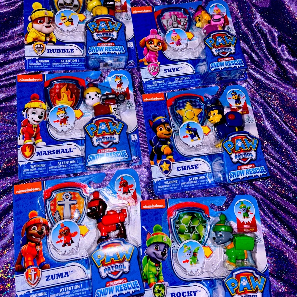 Paw Patrol The Great Snow Rescue Full Set